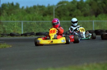 Retour dans le passé - Karting à Pointe-du-Lac (septembre 1995)