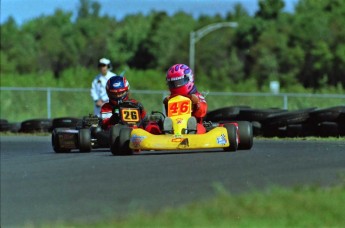 Retour dans le passé - Karting à Pointe-du-Lac (septembre 1995)