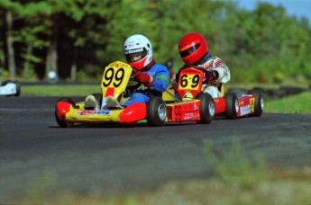 Retour dans le passé - Karting à Pointe-du-Lac (septembre 1995)