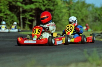 Retour dans le passé - Karting à Pointe-du-Lac (septembre 1995)