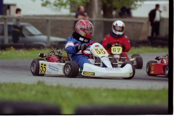 Retour dans le passé - Karting à St-Hilaire - mai 2001