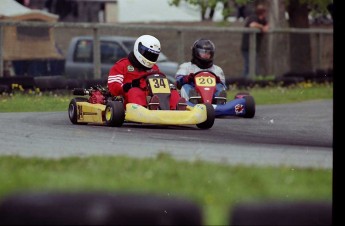 Retour dans le passé - Karting à St-Hilaire - mai 2001