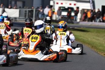 Karting à St-Hilaire- Coupe de Montréal #6 - En piste