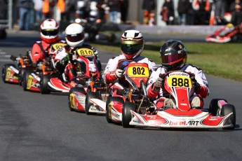 Karting à St-Hilaire- Coupe de Montréal #6 - En piste