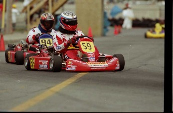 Retour dans le passé - Karting à Valleyfield - 2001