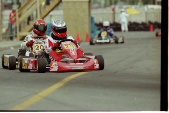 Retour dans le passé - Karting à Valleyfield - 2001