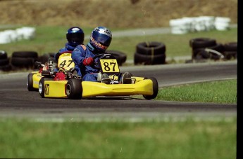 Retour dans le passé - Karting à Pointe-du-Lac - mai 2001