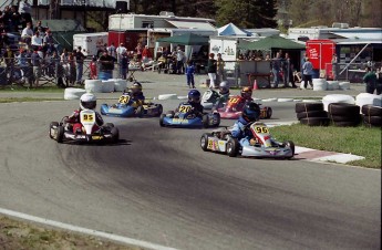 Retour dans le passé - Karting à Pointe-du-Lac - mai 2001