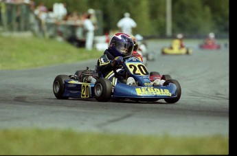 Retour dans le passé - Karting à St-Hilaire - Août 2001