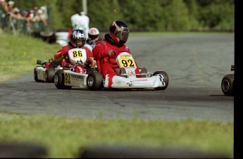 Retour dans le passé - Karting à St-Hilaire - Août 2001