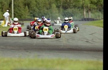 Retour dans le passé - Karting à St-Hilaire - Août 2001