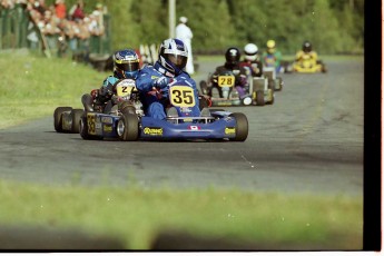 Retour dans le passé - Karting à St-Hilaire - Août 2001