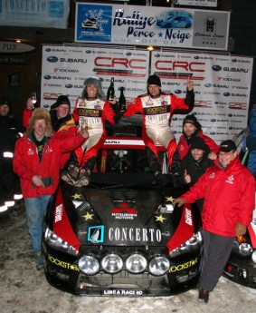 Retour dans le passé - Rallye Perce-Neige 2011