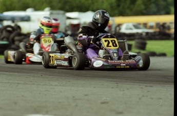 Retour dans le passé - Karting à Grand-Mère - Juillet 2001