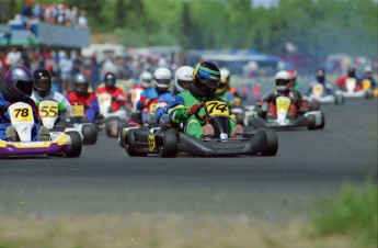 Retour dans le passé - Karting à Grand-Mère - juin 1994