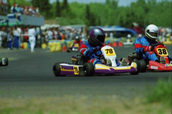 Retour dans le passé - Karting à Grand-Mère - juin 1994