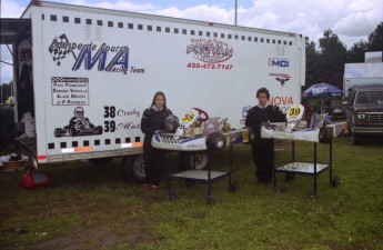 Retour dans le passé - Karting à Grand-Mère - août 2003