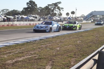 Sebring 2023 - Courses Coupe Porsche et Michelin Pilot Challenge