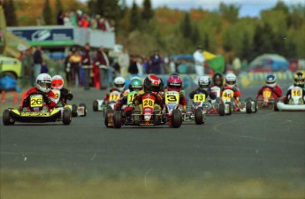 Retour dans le passé - Karting à Grand-Mère - octobre 1993