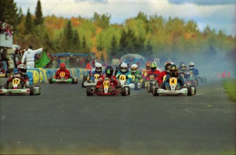 Retour dans le passé - Karting à Grand-Mère - octobre 1993