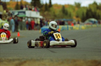 Retour dans le passé - Karting à Grand-Mère - octobre 1993