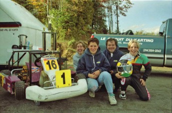 Retour dans le passé - Karting à Grand-Mère - octobre 1993