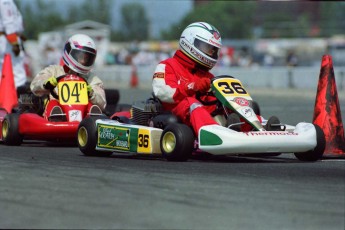 Retour dans le passé - Karting à Sanair - juillet 1994