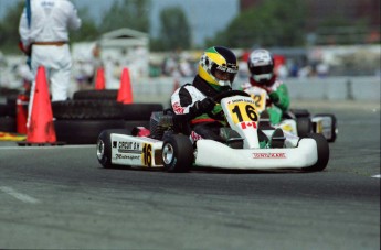 Retour dans le passé - Karting à Sanair - juillet 1994