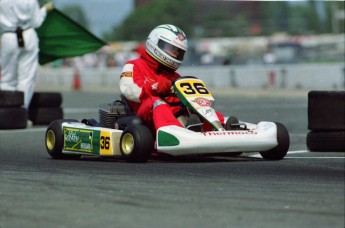 Retour dans le passé - Karting à Sanair - juillet 1994