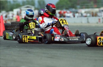 Retour dans le passé - Karting à Sanair - juillet 1994