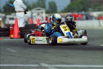 Retour dans le passé - Karting à Sanair - juillet 1994