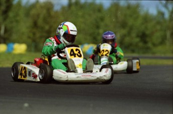 Retour dans le passé - Karting à Grand-Mère - septembre 1995