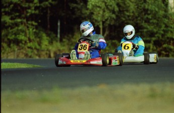 Retour dans le passé - Karting à Grand-Mère - septembre 1993