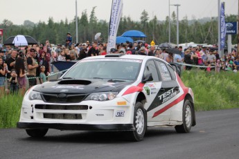 Rallye Baie-des-Chaleurs 2023 (shakedown et départ)