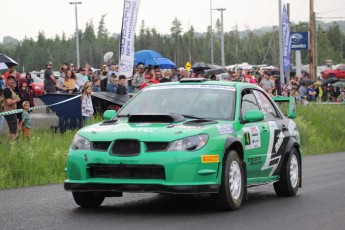 Rallye Baie-des-Chaleurs 2023 (shakedown et départ)