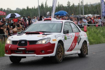 Rallye Baie-des-Chaleurs 2023 (shakedown et départ)