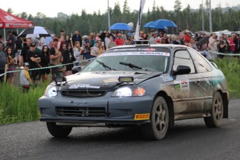 Rallye Baie-des-Chaleurs 2023 (shakedown et départ)