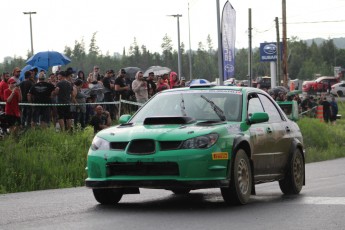 Rallye Baie-des-Chaleurs 2023 (shakedown et départ)