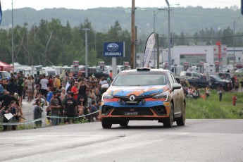 Rallye Baie-des-Chaleurs 2023 (shakedown et départ)