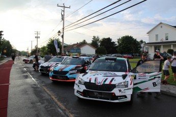 Rallye Baie-des-Chaleurs 2023 (shakedown et départ)