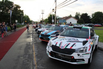 Rallye Baie-des-Chaleurs 2023 (shakedown et départ)