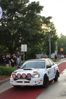 Rallye Baie-des-Chaleurs 2023 (shakedown et départ)