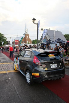 Rallye Baie-des-Chaleurs 2023 (shakedown et départ)