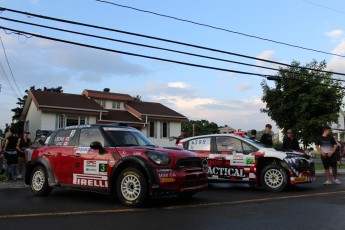 Rallye Baie-des-Chaleurs 2023 (shakedown et départ)