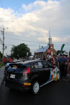 Rallye Baie-des-Chaleurs 2023 (shakedown et départ)