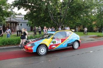 Rallye Baie-des-Chaleurs 2023 (shakedown et départ)