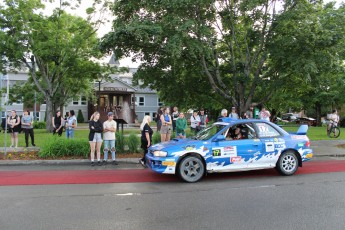 Rallye Baie-des-Chaleurs 2023 (shakedown et départ)