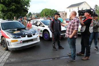 Rallye Baie-des-Chaleurs 2023 (shakedown et départ)