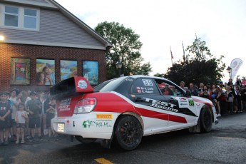 Rallye Baie-des-Chaleurs 2023 (shakedown et départ)