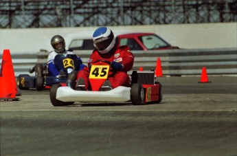 Retour dans le passé - Karting à Sanair - printemps 1993